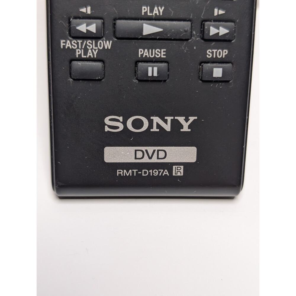 Genuine Sony RMT-D197A DVD Player Remote Control Tested Working - Picture 6 of 6
